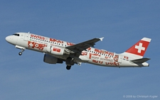 Airbus A320-214 | HB-IJM | Swiss International Air Lines  |  UEFA Euro 2008 stickers | Z&UUML;RICH (LSZH/ZRH) 20.01.2008