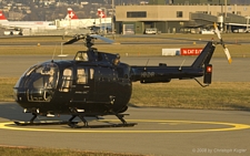 Boelkov Bo-105 | HB-ZHR | Swiss Jet | Z&UUML;RICH (LSZH/ZRH) 23.01.2008