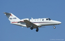 Cessna 525 CitationJet CJ1+ | HB-VWF | untitled (Swiss Eagle) | Z&UUML;RICH (LSZH/ZRH) 18.02.2008