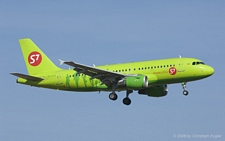 Airbus A319-114 | VP-BTN | S7 Airlines | Z&UUML;RICH (LSZH/ZRH) 23.02.2008