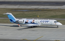 Bombardier CRJ 200LR | S5-AAE | Adria Airways  |  Microsoft Dynamics c/s | Z&UUML;RICH (LSZH/ZRH) 24.03.2008