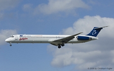 McDonnell Douglas MD-83 | F-GMLI | Blue Line | Z&UUML;RICH (LSZH/ZRH) 07.04.2008