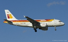 Airbus A319-111 | EC-KME | Iberia | Z&UUML;RICH (LSZH/ZRH) 19.04.2008