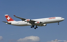 Airbus A340-313X | HB-JMK | Swiss International Air Lines | Z&UUML;RICH (LSZH/ZRH) 26.04.2008