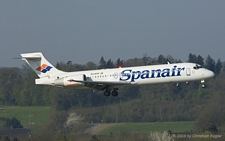 Boeing 717-2K9 | EC-KFR | Spanair | Z&UUML;RICH (LSZH/ZRH) 27.04.2008