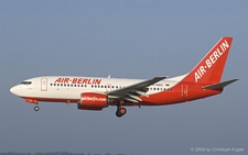 Boeing 737-75B | D-AGES | Air Berlin | Z&UUML;RICH (LSZH/ZRH) 07.05.2008
