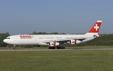 Airbus A340-313X | HB-JMB | Swiss International Air Lines | Z&UUML;RICH (LSZH/ZRH) 08.05.2008