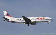 Boeing 737-45S | OK-FGS | CSA Czech Airlines | Z&UUML;RICH (LSZH/ZRH) 10.05.2008