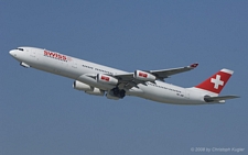 Airbus A340-313X | HB-JMF | Swiss International Air Lines | Z&UUML;RICH (LSZH/ZRH) 12.05.2008