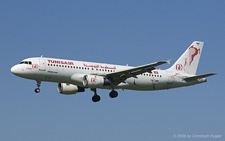 Airbus A320-211 | TS-IMF | Tunisair  |  60th anniversary sticker | Z&UUML;RICH (LSZH/ZRH) 19.07.2008