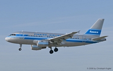 Airbus A319-112 | OH-LVE | Finnair  |  Retro c/s | Z&UUML;RICH (LSZH/ZRH) 03.09.2008