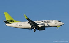 Boeing 737-36Q | YL-BBJ | Air Baltic | Z&UUML;RICH (LSZH/ZRH) 05.10.2008