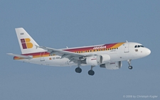 Airbus A319-111 | EC-KBX | Iberia | Z&UUML;RICH (LSZH/ZRH) 13.12.2008