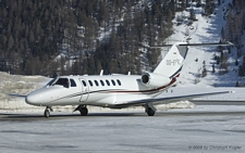 Cessna 525B CitationJet CJ3 | OO-FPE | untitled (Flying Partners) | SAMEDAN (LSZS/SMV) 16.02.2008