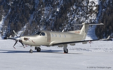 Pilatus PC-12/45 | LX-JFJ | untitled (JetFly Aviation) | SAMEDAN (LSZS/SMV) 16.02.2008