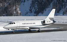 Dassault Falcon 2000 | OE-HPH | untitled (Goldeck-Flug) | SAMEDAN (LSZS/SMV) 27.12.2008