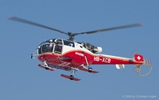 Sud Aviation SA316 Alouette III | HB-XCB | Air Glaciers | SION (LSGS/SIR) 31.01.2009