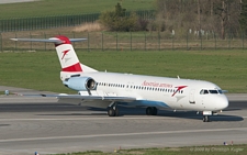 Fokker 100 | OE-LVO | Austrian Arrows | Z&UUML;RICH (LSZH/ZRH) 11.04.2009