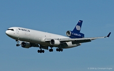 McDonnell Douglas MD-11F | N383WA | World Airways | Z&UUML;RICH (LSZH/ZRH) 16.08.2009