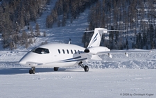 Piaggio P.180 Avanti | D-IJET | private | SAMEDAN (LSZS/SMV) 02.01.2009