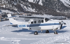 Cessna 210N Centurion | N60MK | private | SAMEDAN (LSZS/SMV) 02.01.2009