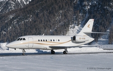 Dassault Falcon 2000EX | OE-HVA | untitled (Comtel Air) | SAMEDAN (LSZS/SMV) 03.01.2009