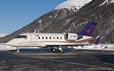 Bombardier Challenger CL.605 | TC-SAB | private | SAMEDAN (LSZS/SMV) 03.01.2009