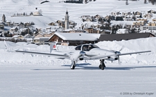 Diamond DA42 Twin Star | HB-LTV | private | SAMEDAN (LSZS/SMV) 15.02.2009