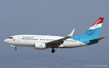 Boeing 737-7C9 | LX-LGS | Luxair | RHODOS - DIAGORAS (LGRP/RHO) 21.09.2010