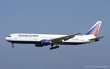 Boeing 767-3P6ER | EI-UNF | Transaero Airlines | RHODOS - DIAGORAS (LGRP/RHO) 23.09.2010
