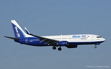 Boeing 737-8BK | YR-BIC | Blue Air | ROMA-FIUMICINO (LIRF/FCO) 24.08.2010