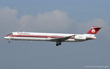 McDonnell Douglas MD-82 | I-SMEB | Meridiana | ROMA-FIUMICINO (LIRF/FCO) 25.08.2010