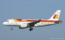 Airbus A319-111 | EC-LEI | Iberia | ROMA-FIUMICINO (LIRF/FCO) 26.08.2010