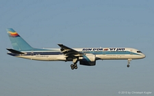 Boeing 757-258ER | 4X-EBS | Sun D'Or Airlines | ROMA-FIUMICINO (LIRF/FCO) 26.08.2010