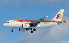 Airbus A319-111 | EC-JEI | Iberia | Z&UUML;RICH (LSZH/ZRH) 30.01.2010