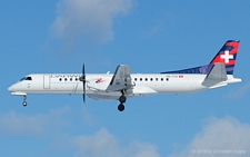 SAAB 2000 | HB-IYD | Darwin Airlines | Z&UUML;RICH (LSZH/ZRH) 30.01.2010
