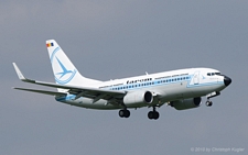 Boeing 737-78J | YR-BGG | Tarom  |  Retro c/s | Z&UUML;RICH (LSZH/ZRH) 10.04.2010