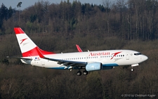 Boeing 737-7Z9 | OE-LNO | Austrian Airlines | Z&UUML;RICH (LSZH/ZRH) 11.04.2010