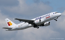 Airbus A320-214 | EC-HDP | Iberia | Z&UUML;RICH (LSZH/ZRH) 11.04.2010