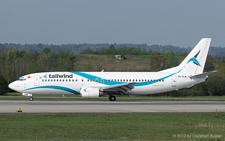 Boeing 737-4Q8 | TC-TLA | Tailwind Airlines | Z&UUML;RICH (LSZH/ZRH) 25.04.2010