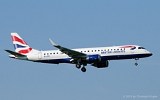 Embraer ERJ-190SR | G-LCYK | British Airways (BA CityFlyer) | Z&UUML;RICH (LSZH/ZRH) 26.05.2010