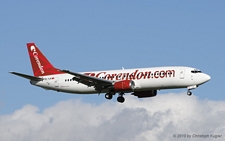 Boeing 737-4Y0 | TC-TJE | Corendon Airlines | Z&UUML;RICH (LSZH/ZRH) 13.11.2010