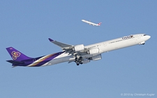 Airbus A340-642 | HS-TND | Thai Airways International | Z&UUML;RICH (LSZH/ZRH) 26.12.2010