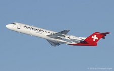 Fokker 100 | HB-JVH | Helvetic Airways | Z&UUML;RICH (LSZH/ZRH) 26.12.2010