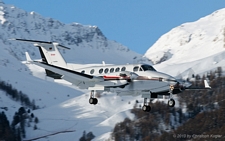 Hawker Beechcraft King Air B200GT | D-IBTA | untitled (Brose Fahrzeugteile) | SAMEDAN (LSZS/SMV) 03.01.2010