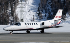 Cessna 550 Citation II | HB-VMY | untitled (Jet Aviation BizJets) | SAMEDAN (LSZS/SMV) 13.02.2010