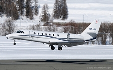Cessna 680 Citation Sovereign | HB-JIG | untitled (Cat Aviation) | SAMEDAN (LSZS/SMV) 21.02.2010
