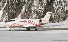 Bombardier Challenger 300 | D-BANN | untitled (DH Flugcharter) | SAMEDAN (LSZS/SMV) 21.02.2010