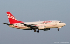 Boeing 737-59D | 4L-TGR | Airzena Georgian Airlines | AMSTERDAM-SCHIPHOL (EHAM/AMS) 20.04.2011