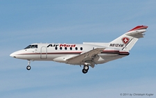 BAe 125-800A | N812AM | Aermed International | LAS VEGAS MCCARRAN (KLAS/LAS) 18.10.2011